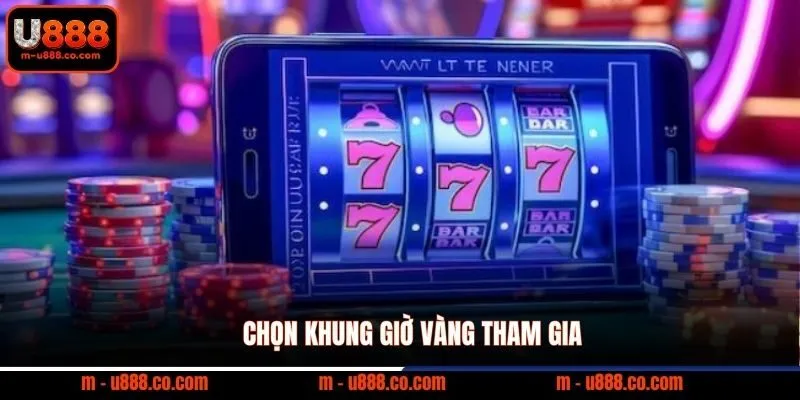 Cách Chơi Nổ Hũ U888 – Bí Kíp Săn Jackpot 3 Chọn khung giờ vàng tham gia