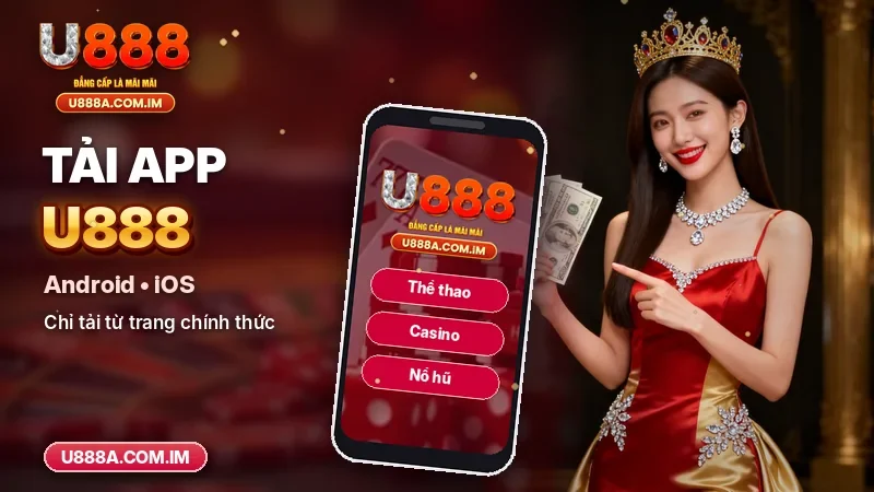 U888 🎖️ Trang Chủ U888.COM Khuyến Mãi 188K 6 Tải app U888 cho Android và iOS